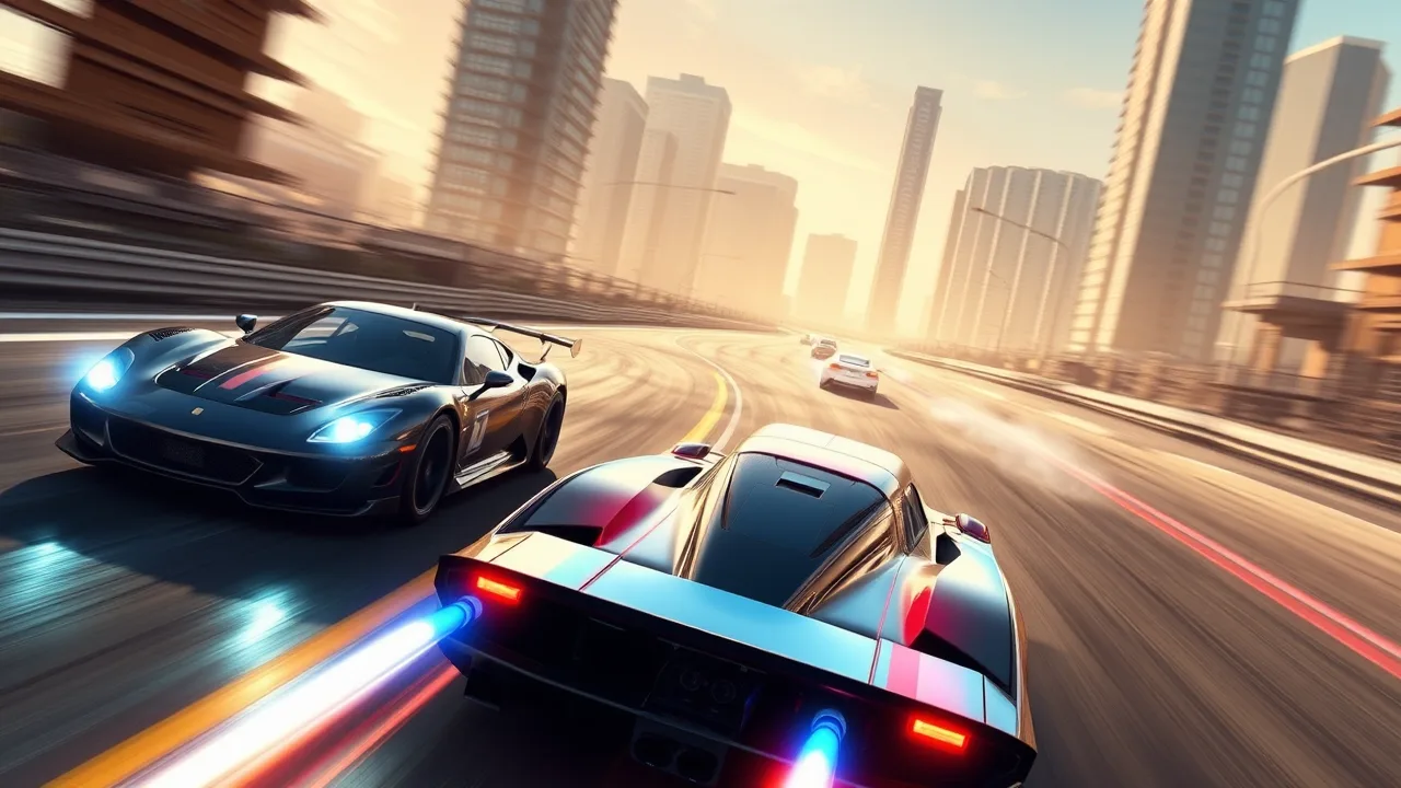 Racing Thrills with assassin: A High Speed Chase image