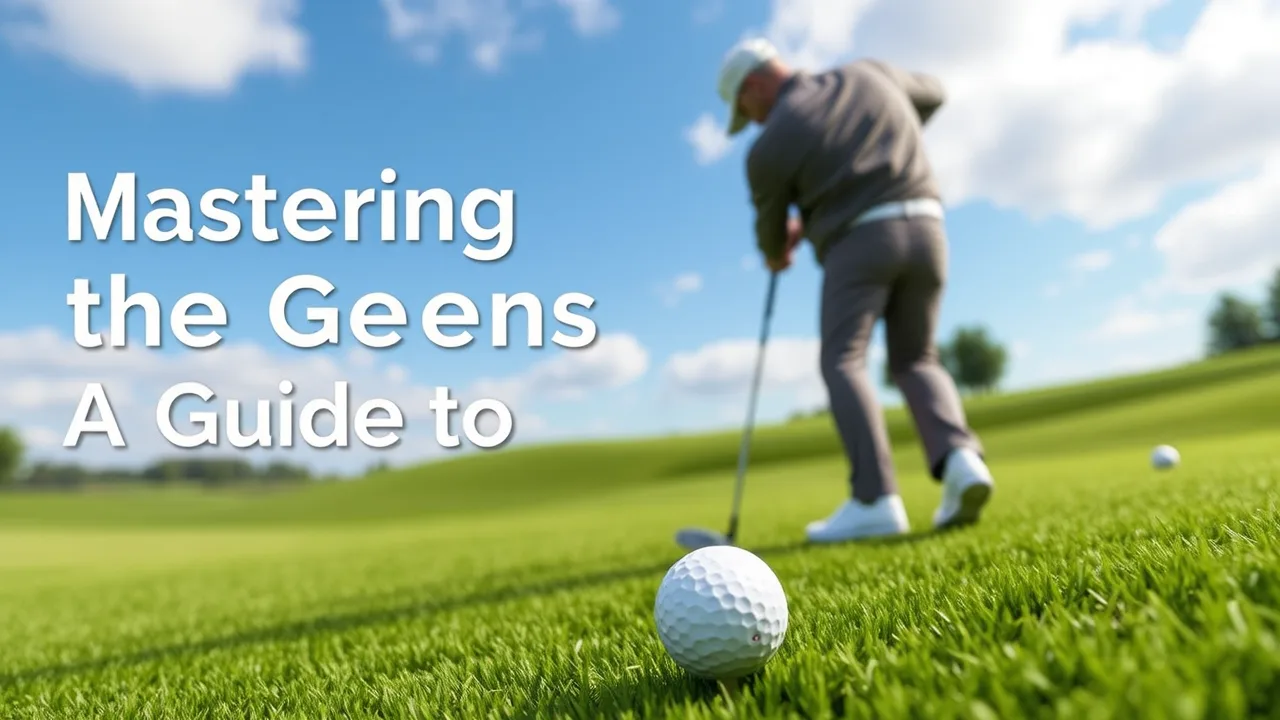 Mastering the Greens: A Guide to Golf image