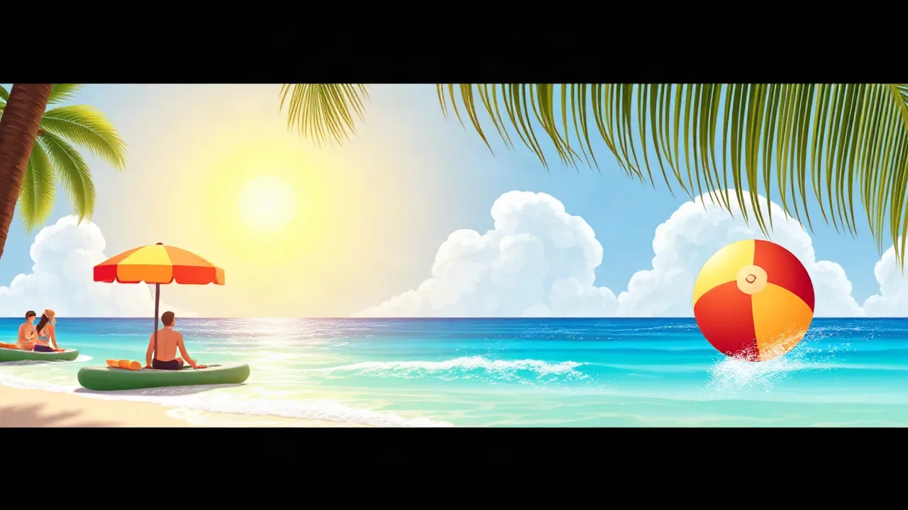 Sun-Kissed Arcade Fun Awaits in Summer image