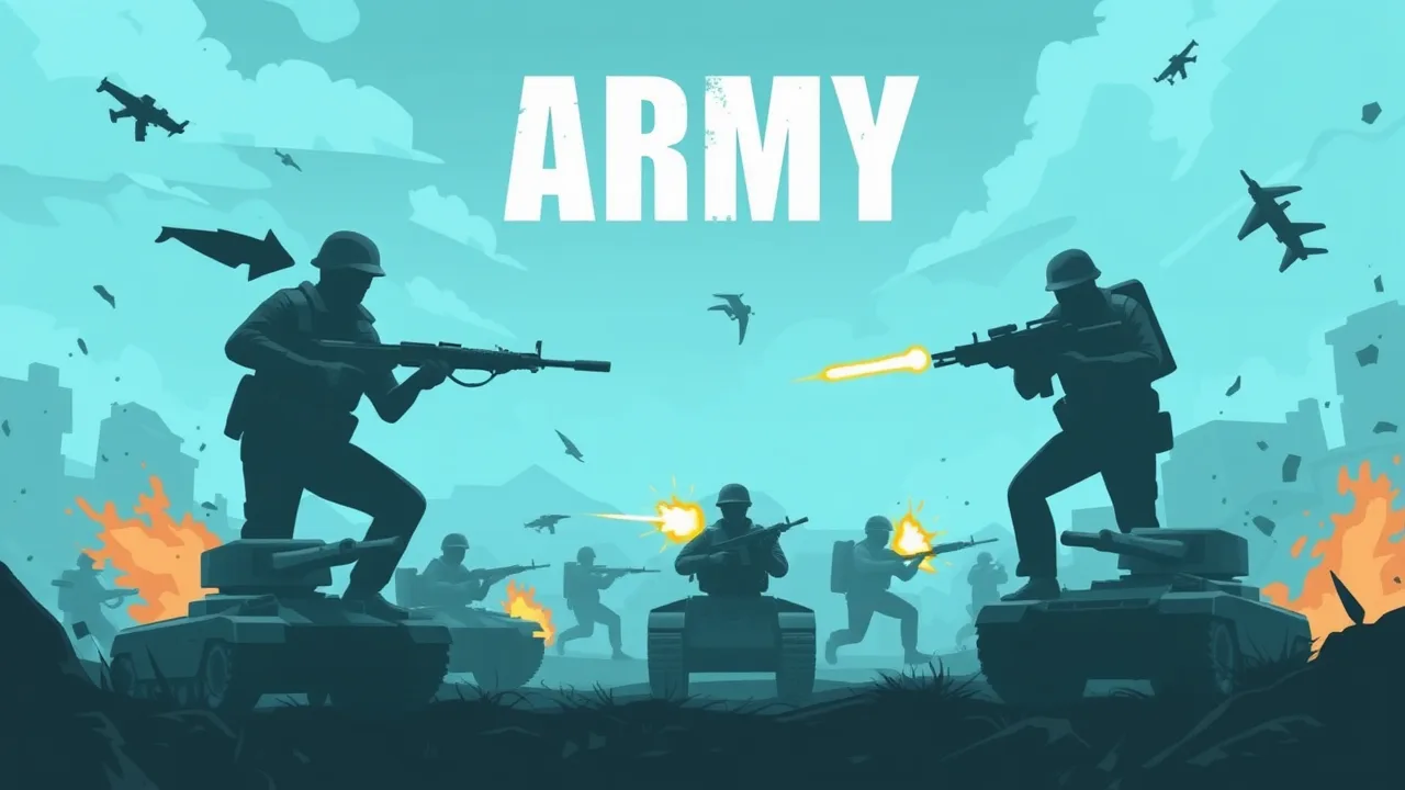 Experience the Thrill of Army Arcade Action image