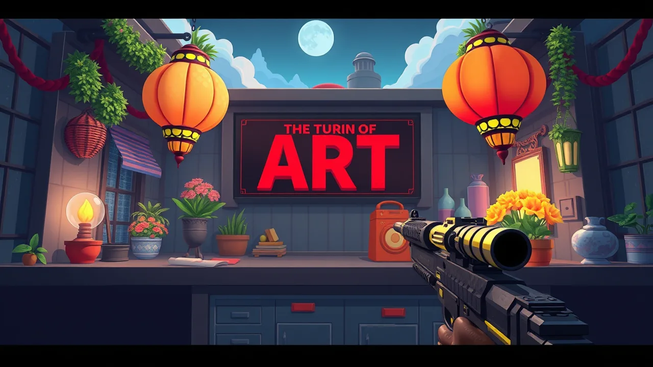 Mastering the Art of Decoration in this Unique Shooting Game image