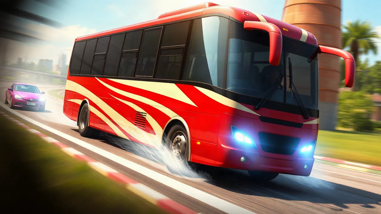 Thrill of the Ride: High-Speed Bus Racing image