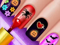 Glow Halloween Nails - Polish  amp;amp; Color