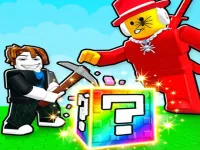 Break Brainrot Lucky Blocks! Obby Tycoon 3D