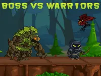 Boss vs Warriors Fight