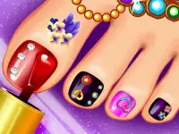 Pedicure Nail Salon background