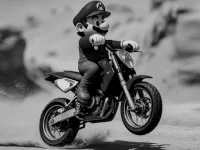 image Mario Wheelie