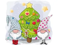 Cute Gnomes Hidden Stars