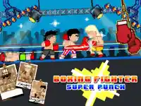 Boxing fighter : Super punch background