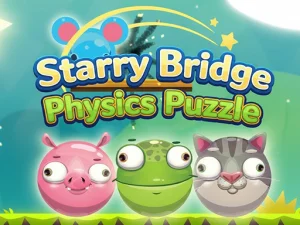 image Starry Bridge Physics Puzzle
