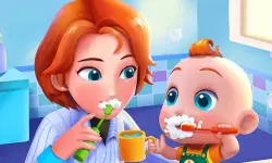 Baby care game for kids