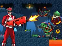 Idle Power Rangers Kill Zombies