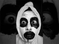 Pocong Creepy Video Call Horror background