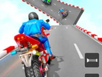 Mega Ramp Stunt Moto - Fun  amp;amp; Run 3D Game