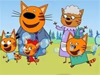 Cat Family Educational Games - Game For Kids